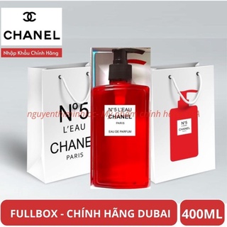 Sữa tắm hương nước hoa CHANEL PARIS N5 L’eau - 400ML DUBAI