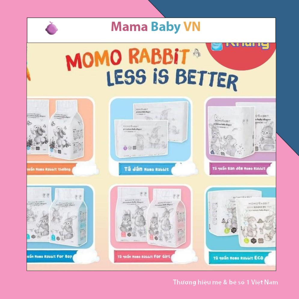 Bỉm Quần/Dán Momo Rabbit Nội Địa Hàn Đủ Size S36/M32/L30/XL36 và M30/L28/XL22/XXL18