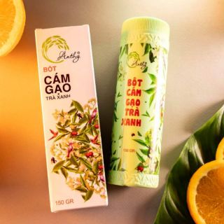Bột cám gạo trà xanh (tặng kèm hộp mini)