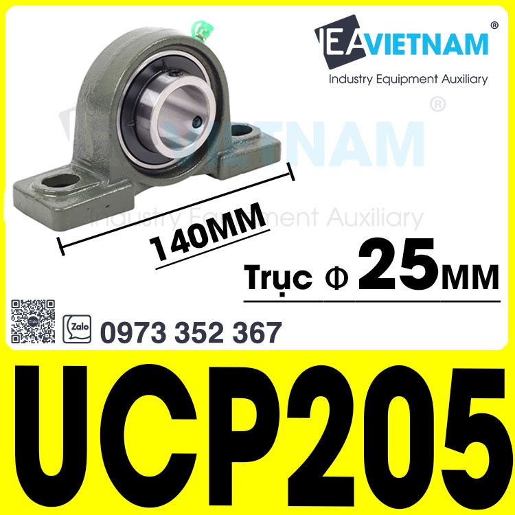 Gối đỡ vòng bi UCP 203 204 205 206 207 208 209 210 211 212 213 214 215 216 217 218 Gỗi đỡ trục 17 20 25 30 35 40 45 50