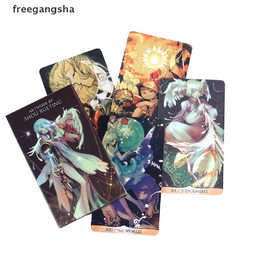 [FREG] Tarot Cards Oracle Game Card Family Party Prophecy Divination Board Games FDH