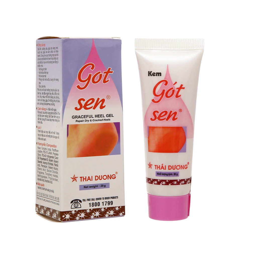 Kem gót sen- ngừa nứt gót chân 20g