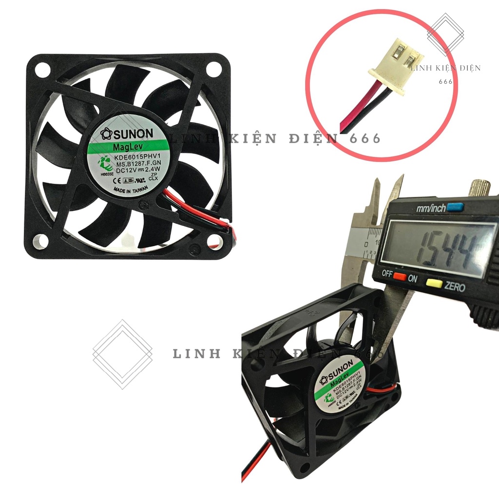 Quạt Tản Nhiệt Laptop Quạt Tản Nhiệt PC Mini Hút Gió Sunon 12V