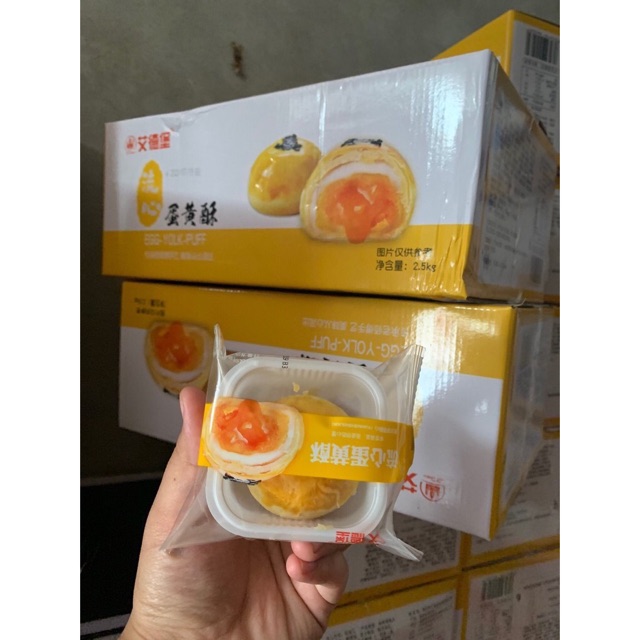 Lẻ 1 Bánh pía trứng muối tan chảy egg mới siêu ngon