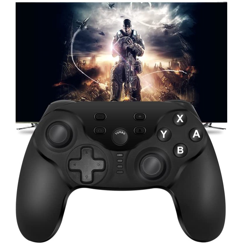 Bộ điều khiển trò chơi Bluetooth không dây Nintendo Switch Công Tắc Điều Khiển Không Dây Cho Nintendo Switch , Hipipooo Tay Cầm Chơi Game Không Dây Bluetooth, Bộ Điều Khiển Công Tắc Với Hai Phím Điều Khiển Chức Năng Turbo Rung Con Quay Hồi Chuyển