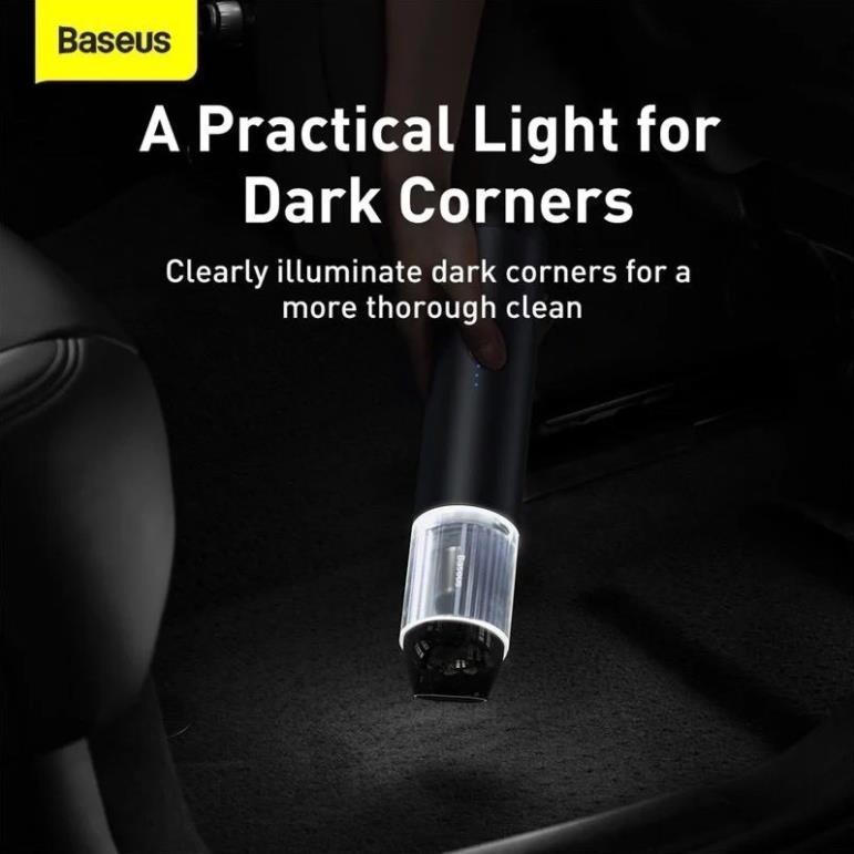 [ẢNH THẬT] Máy hút bụi cầm tay công suất lớn 135W Baseus A3 Car Vacuum Cleaner (15000pa, 135W)