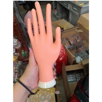 bàn tay giả silicon Bàn tay khớp học nail giả nail ( freeship )