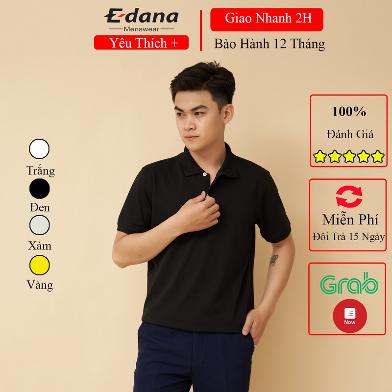 Áo polo nam cổ bẻ ,áo thun nam có cổ tay lỡ, co dãn không nhăn dành cho người 45 - 78kg