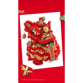 Mô hình thép 3D tự ráp Piececool Dancing Lion
