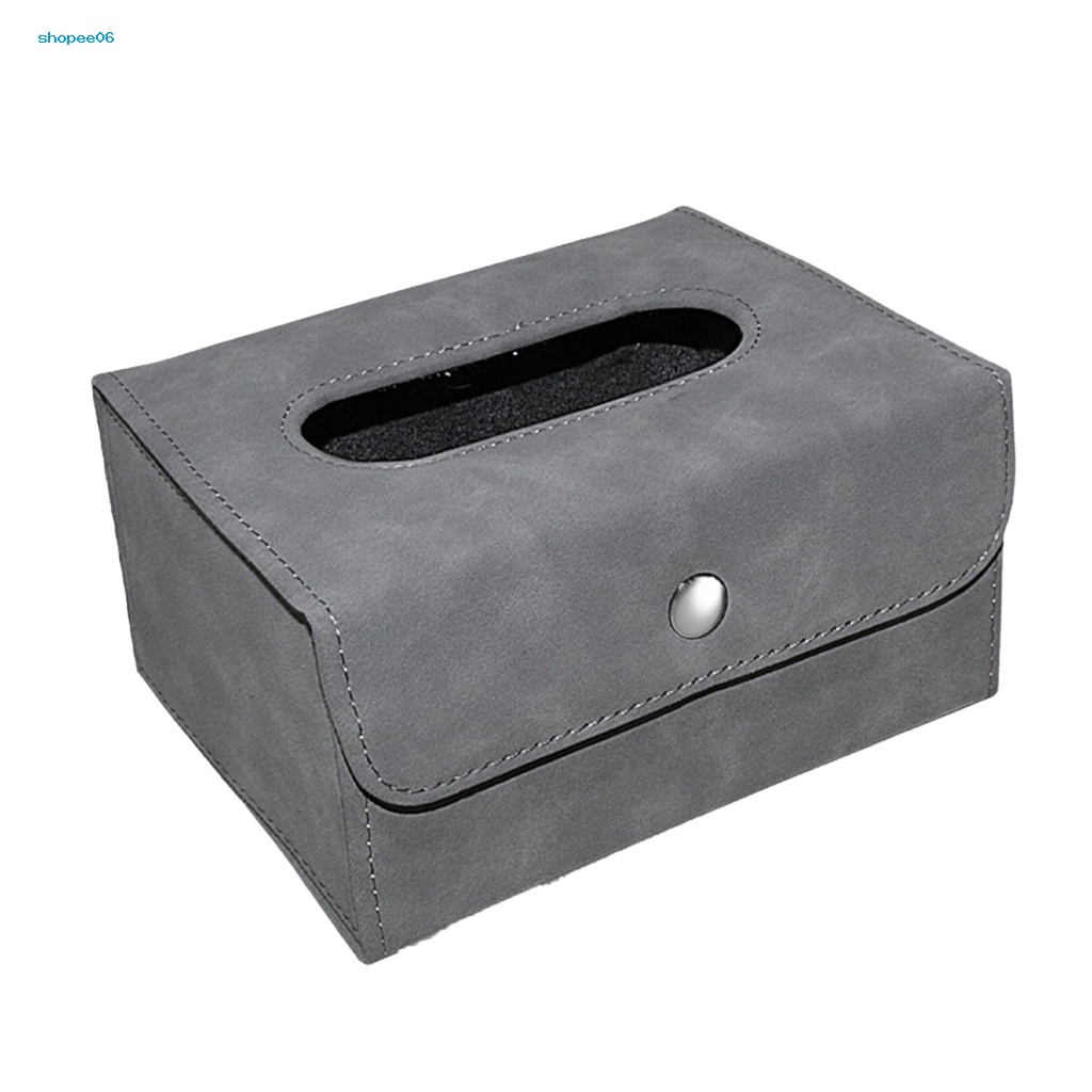 Hộp Đựng Khăn Giấy Tự Động Chống Trầy Xước Cho Xe Hơi