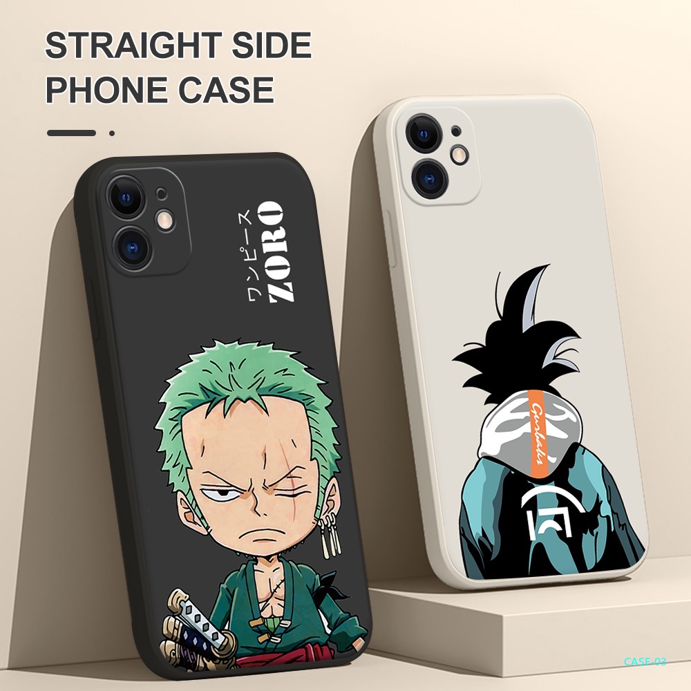 Ốp Điện Thoại Silicon Hình Luffy Zoro Cho OPPO Reno 6 Reno 5 Reno 4 OPPO F7 F11 Pro F5 Youth Realme 7 Pro XT H054