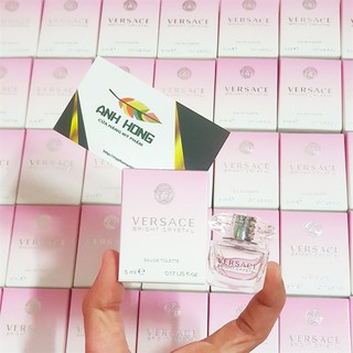 Nước Hoa Mini nữ Ver.sace Bright Crystal 5ml