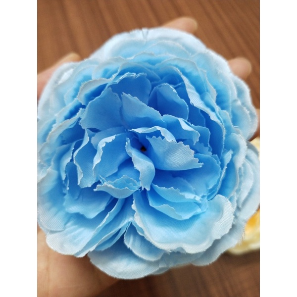 Combo 10 bông hoa trà Mao Lương KT 10 cm trang trí tháp oản ,bánh ,decor