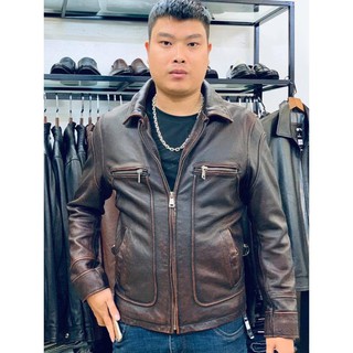 ÁO DA NAM - DA THẬT CAO CẤP KIỂU DÁNG HẦM HỐ