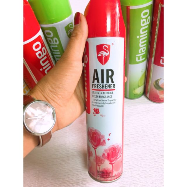 Bình xịt khử mùi xe ô tô  air Freshener Flamigo