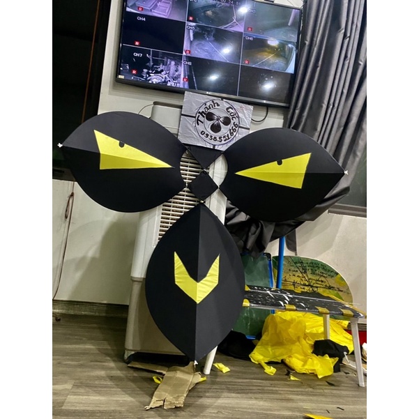 DIỀU CÁNH CỐC MẪU MỚI mắt vàng và măt đo 1,5 mét và 2 mét có sáo và không sáo