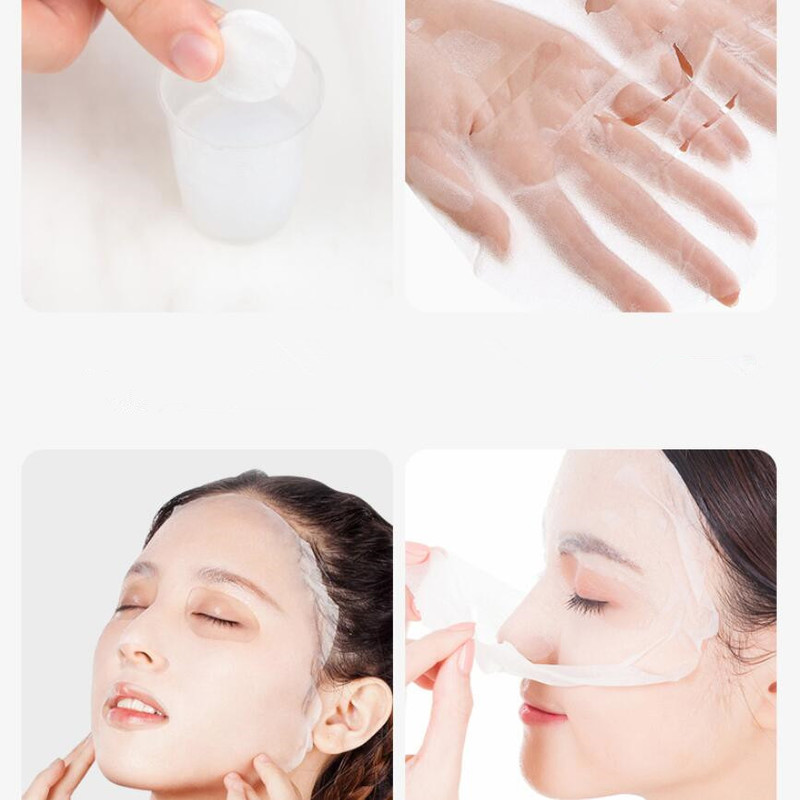 Mặt nạ dạng nén bằng vải không dệt siêu mỏng dùng 1 lần DIY | BigBuy360 - bigbuy360.vn