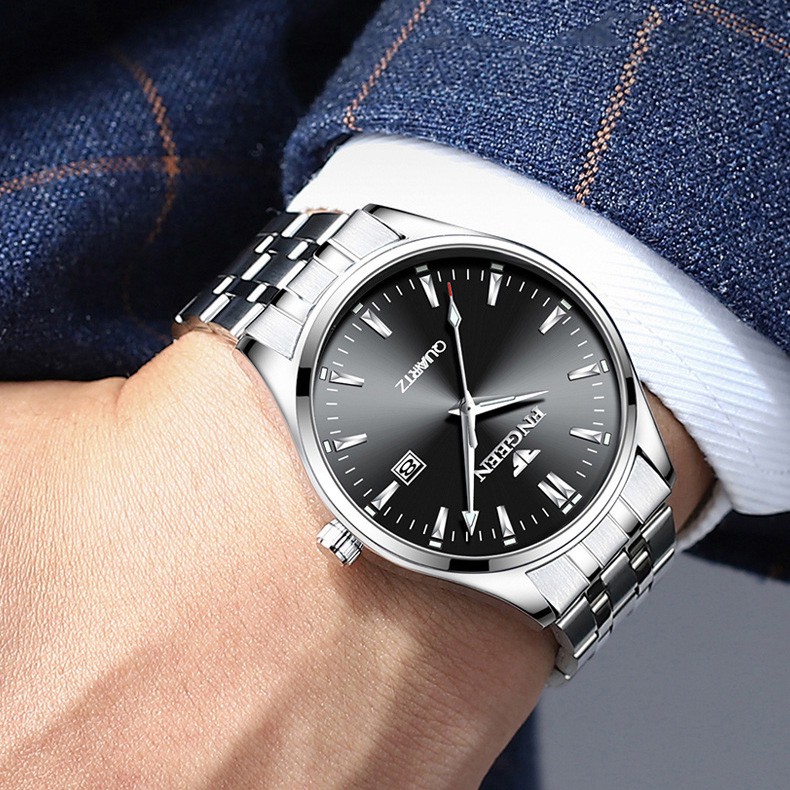 (CHUẨN MEN) Đồng Hồ Nam FNGEEN Doanh Nhân 2018 Dây Thép Không Gỉ Cao Cấp | BigBuy360 - bigbuy360.vn