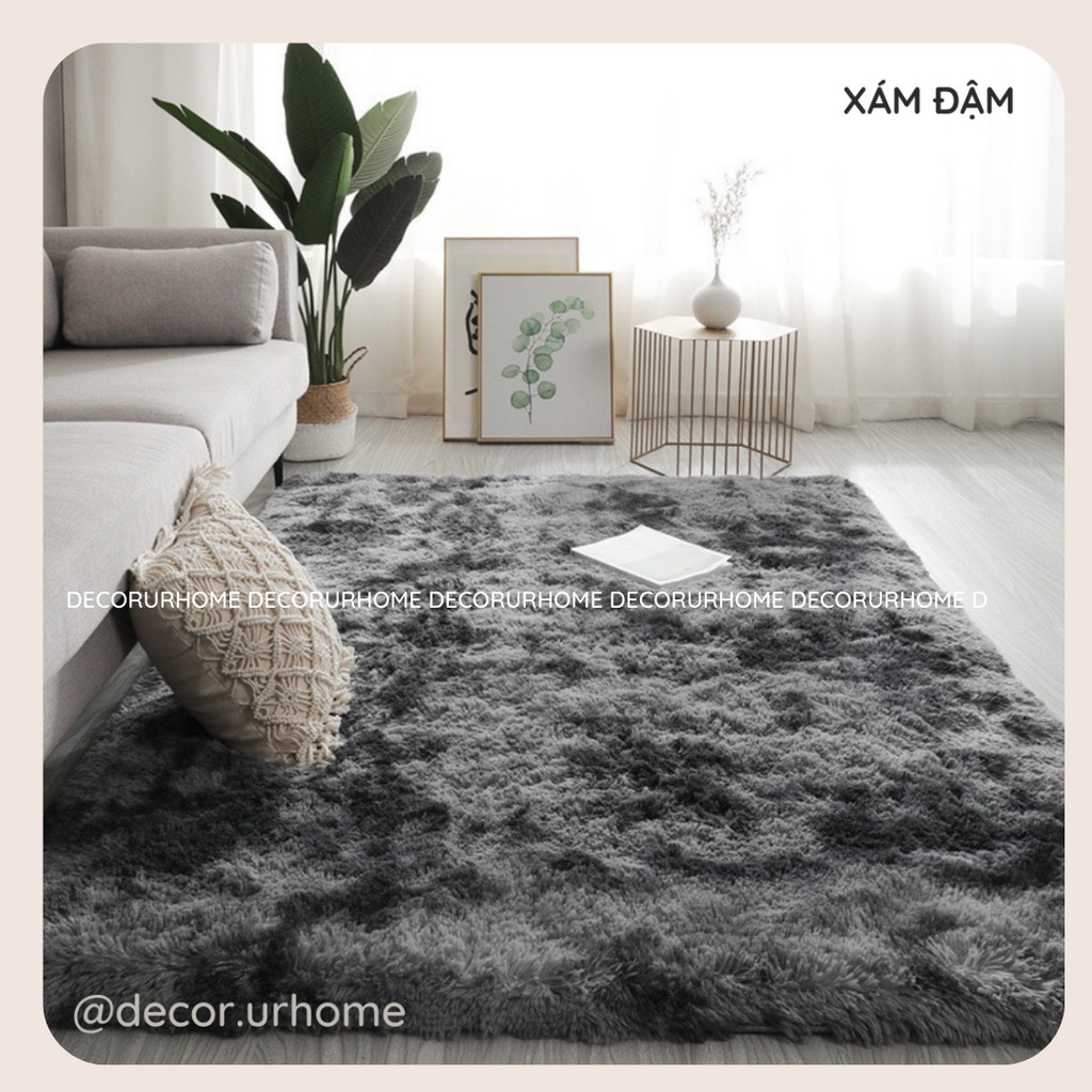 THẢM LÔNG TRẢI SÀN| HOẠ TIẾT LOANG SIZE 1M6X2M - Thảm dày dặn- Có ảnh thật