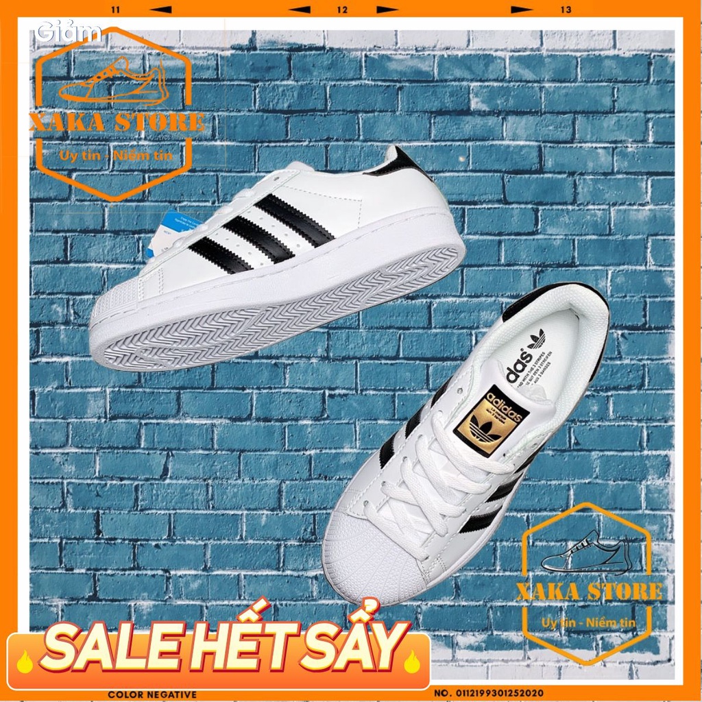 🔥FREE SHIP-HÀNG QUẢNG CHÂU 🔥giày thể thao sneaker 🔥Superstar OG 'Vintage White full box 1.1 - Xaka Store