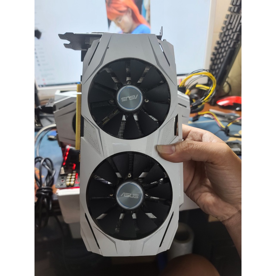 -VGA GTX 1060 6GB -  Asus DUAL- GTX1060-O6G - BẢO HÀNH 3 THÁNG - HÀNG NGUYÊN ZIN CHƯA SỬA