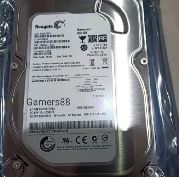Ổ Cứng Coolest Update 500gb Hdd Seagate 7200rpm 3.5 "