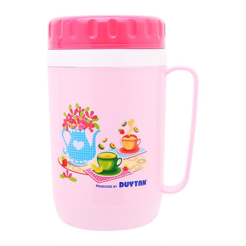Ca nhựa giữ nhiệt cầm tay cafe TLT 500ML❖ Ca Cafe 500ml❖