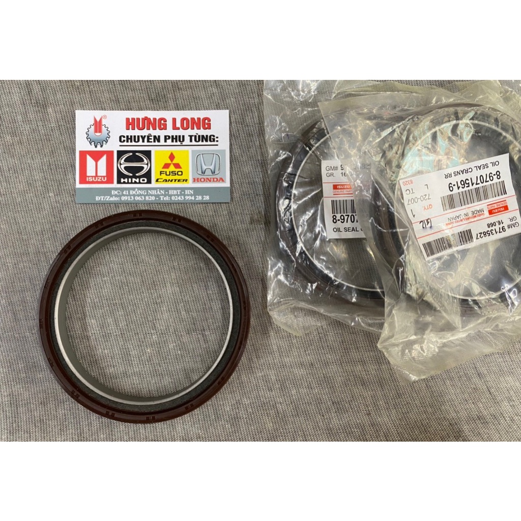 Phớt đuôi trục cơ ISUZU Hilander 8942353690