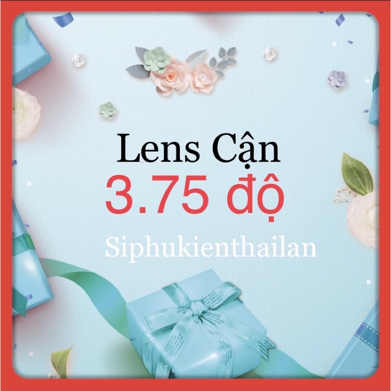 lens cận 3.75 độ áp tròng cận độ chọn mẫu ib