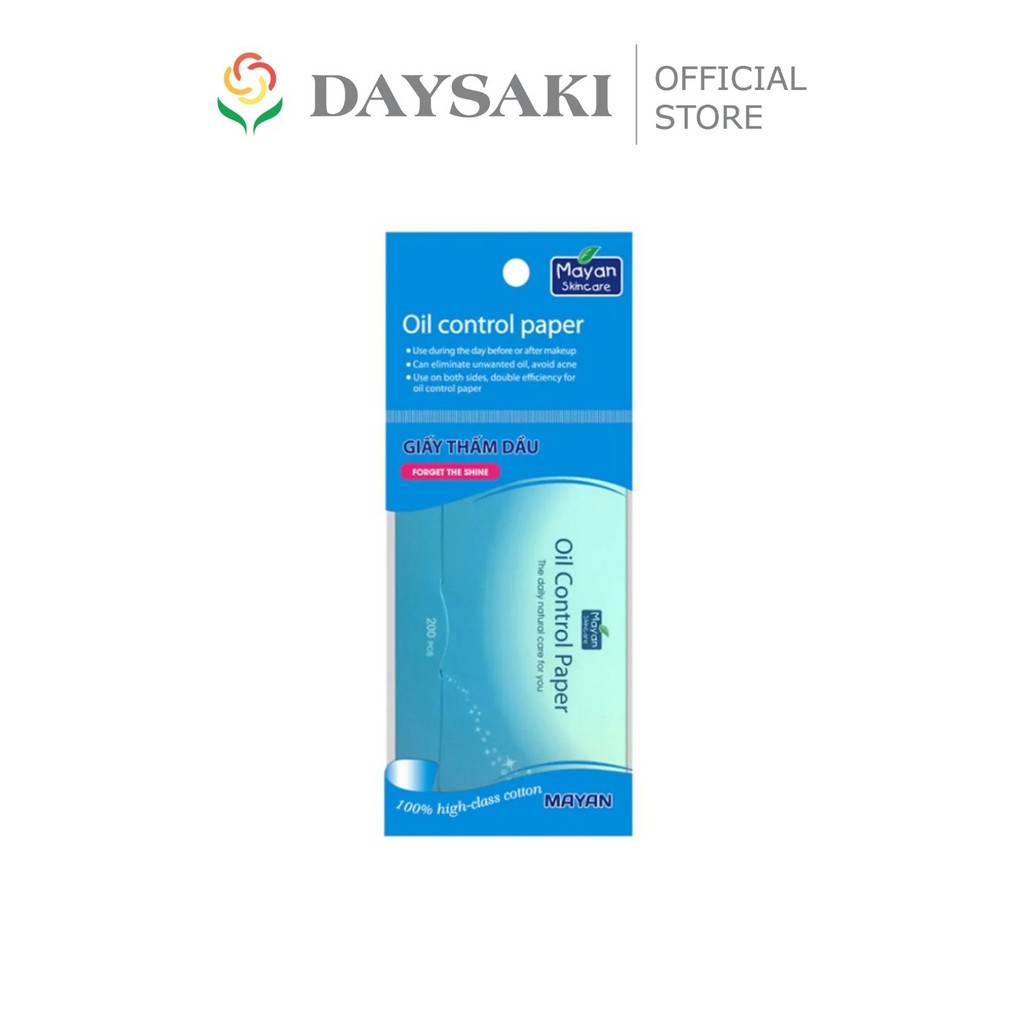 Mayan Giấy Thấm Dầu Oil Control Paper ( 200 Tờ/gói)