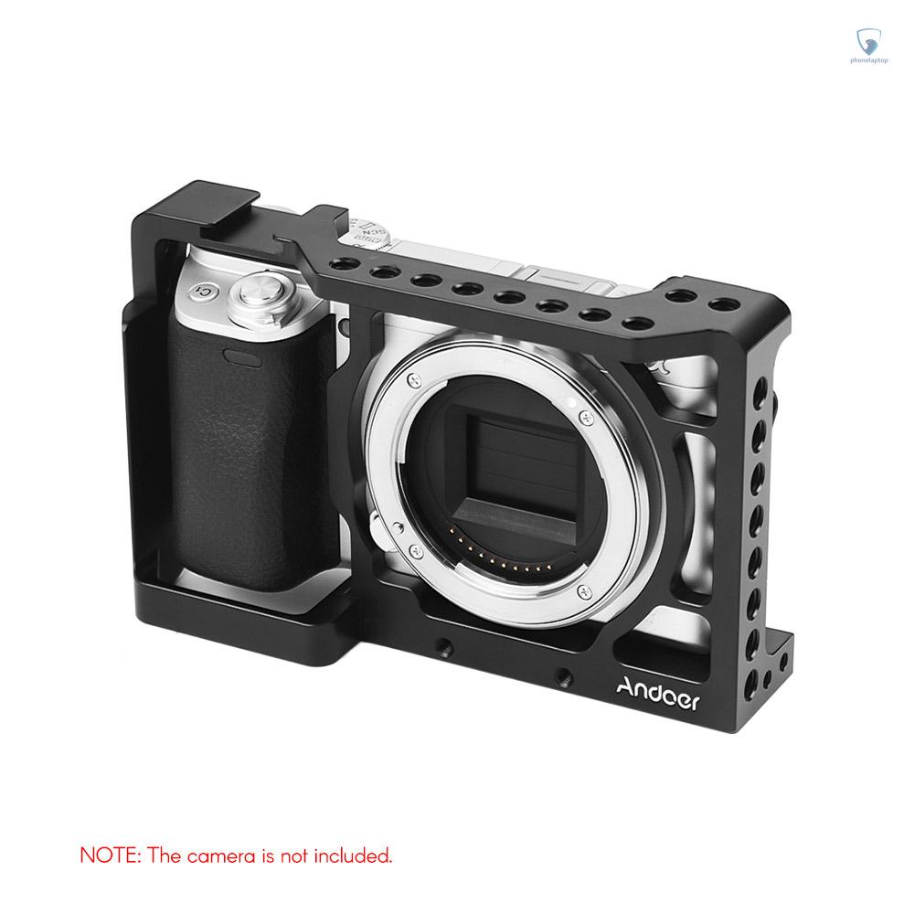 Khung Ổn Định Máy Quay Phim Andoer Bằng Hợp Kim Nhôm Ốc Vít 1 / 4 Inch Cho A6500 / A6400 / A6300 / A6000