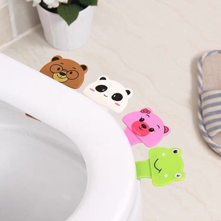 💝Siêu Cute💖Miếng dán nhấc nắp bồn cầu vệ sinh, nhấc nắp bồn cầu tiện lợi, sạch tay Tiện Dụng