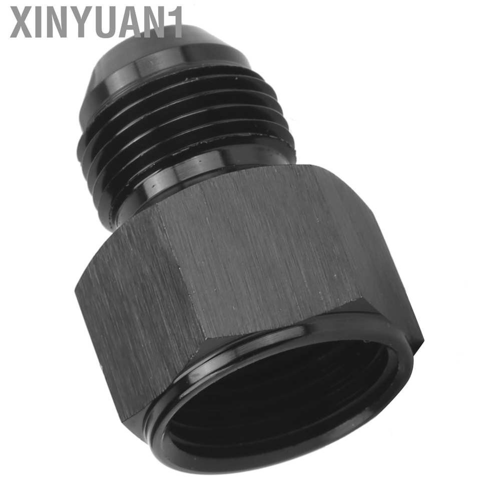 Xinyuan1 Oil Line Connector AN10 to AN8 Black Anodized Aluminum Alloy Automobile Accessories