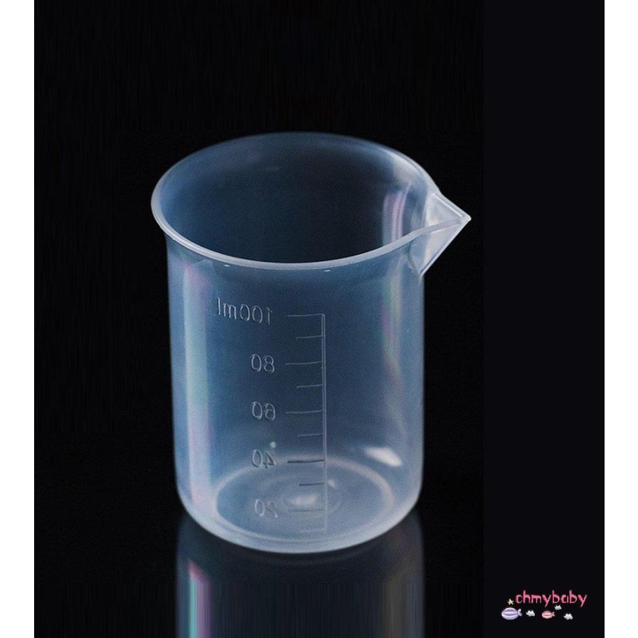 Quy mô cốc trong suốt 100ML Dụng cụ đo cốc bằng nhựa để nướng bánh [8/9]
