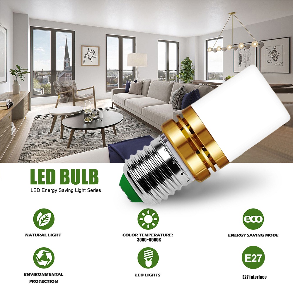 Đèn LED Bắp Tiết Kiệm Năng Lượng E27 220V