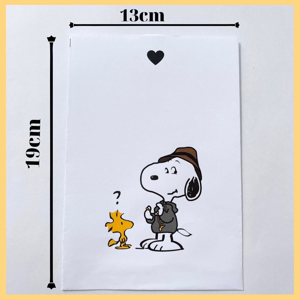 Túi giấy mini đựng quà,gói hàng hình Snoppy