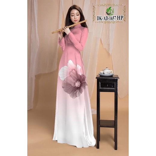 Vải áo dài Ombre