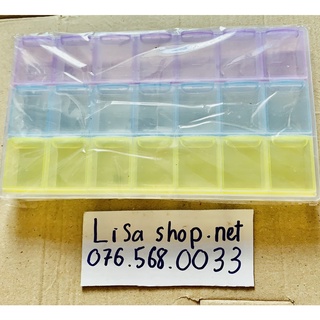 Hộp đựng đá của tranh đính đá