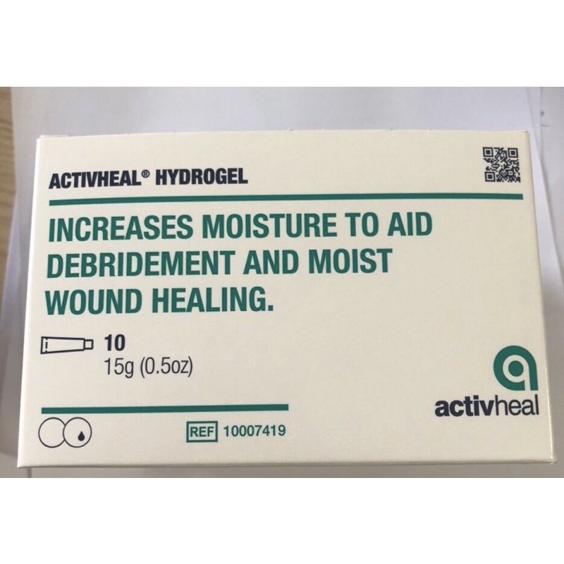 Gel làm lành vết thương, bỏng ACTIVHEAL HYDROGEL tube 15g- Nhập khẩu Anh chính hãng