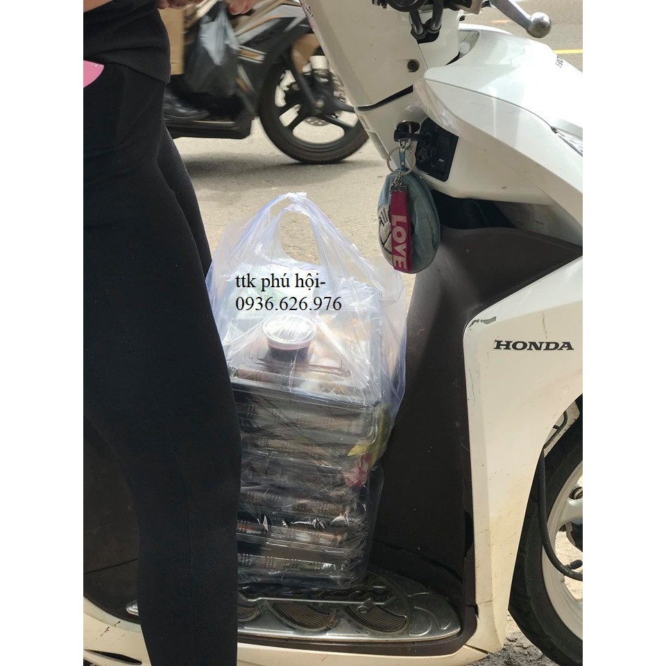 100 Khay nhựa đựng cơm 4 ngăn HT25