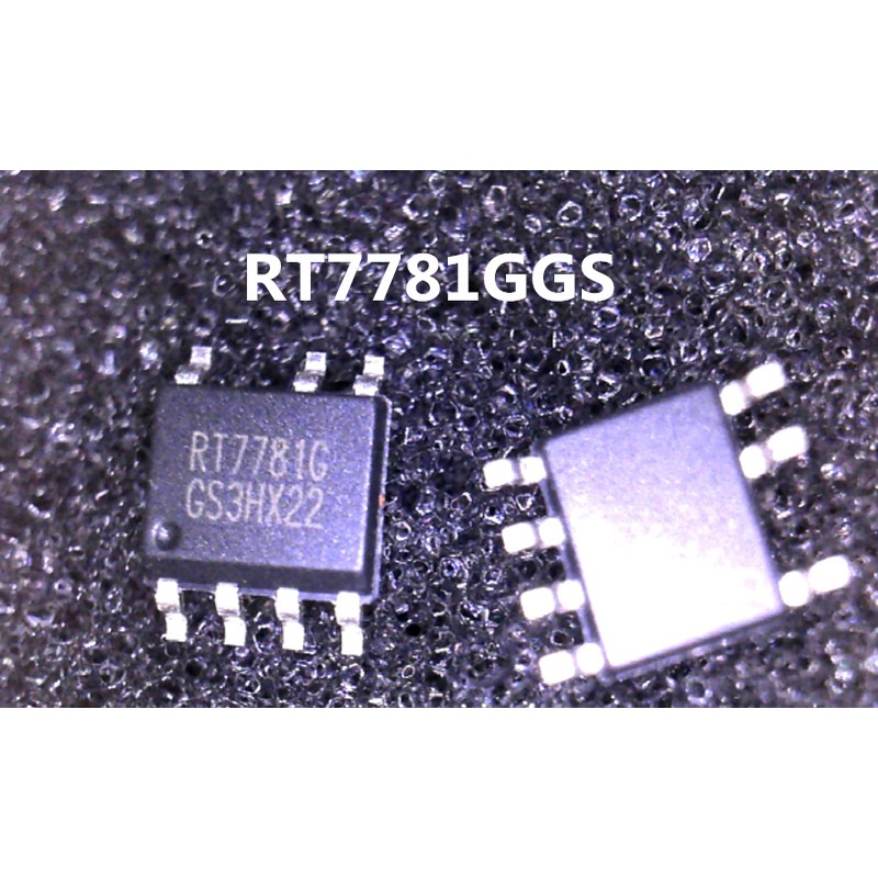 RT7781G RT7781GGS 7781 ic nguồn trên bo mạch