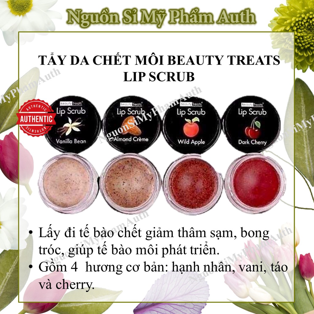 TẨY DA CHẾT MÔI BEAUTY TREATS LIP SCRUB