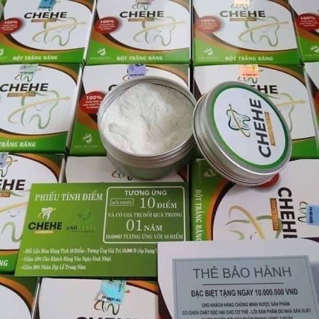 Bột trắng răng chehe