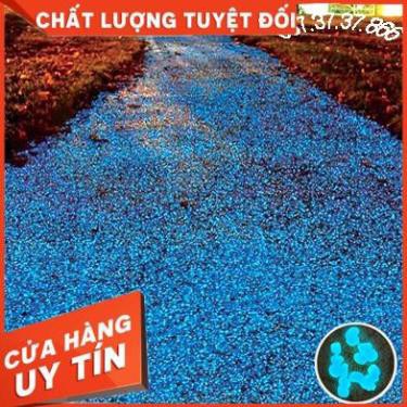 Set 50 đá dạ quang nhiều màu phát sáng trong đêm cho bể cá. Đá dạ quang 10/20/30/40/50 viên