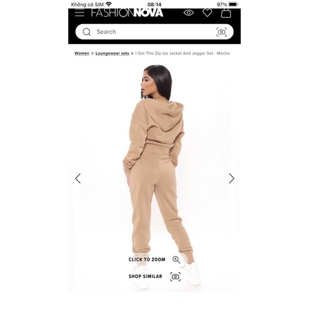 Áo hoodies nữ xuất dư xịn có khoá kéo | BigBuy360 - bigbuy360.vn