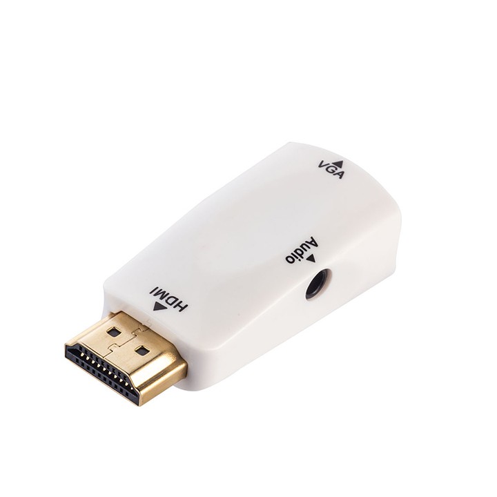 Đầu chuyển đổi HDMI to VGA có hỗ trợ Audio