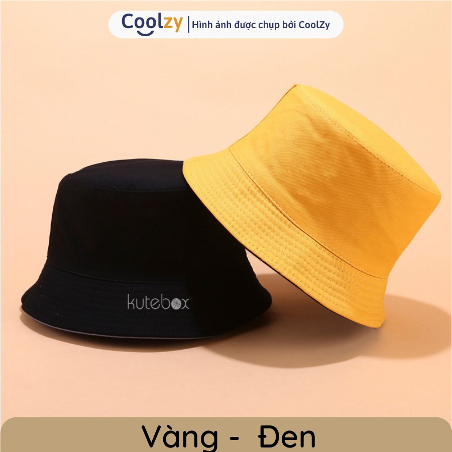 [Mã FAMARAL1 giảm 10K đơn 50K]Mũ bucket trơn ❤️ Nón tai bèo vành tròn trơn 2 mặt Ulzzang form unisex nam nữ - BK02