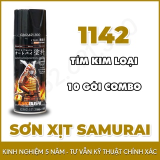 Sơn Samurai Combo Màu Tím Ánh Kim 1142