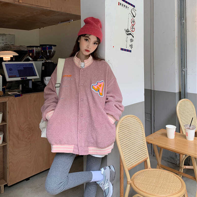 Áo Khoác Nữ Dáng Rộng Thời Trang Phong Cách Hàn Quốc | BigBuy360 - bigbuy360.vn