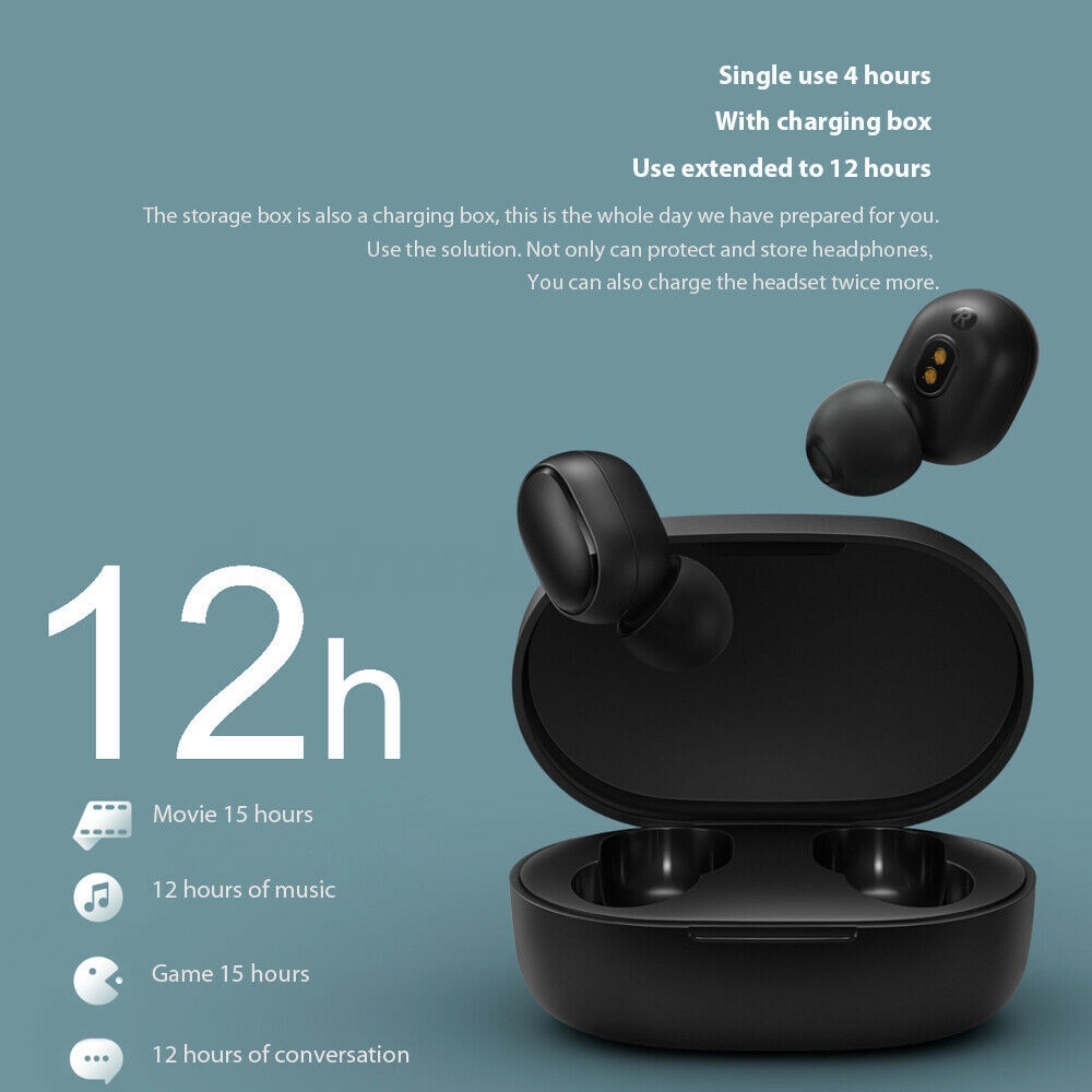 Ele♥ Original Xiaomi Redmi AirDots Wireless Active Earbuds Headset TWS bluetooth 5.0 Earphone